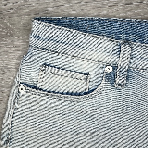 Blank NYC The Fulton High Rise Light Wash Jean Shorts | EUC Size 27 - Picture 3 of 9